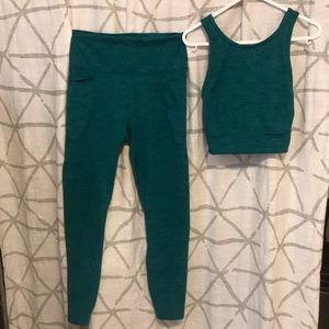 Joylab: small teal athletic workout set